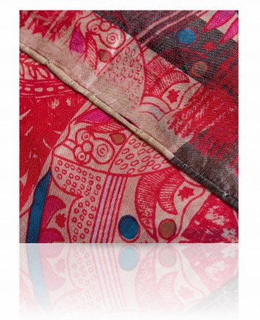 Палантин Женский SN-TRIBAL2/PINK